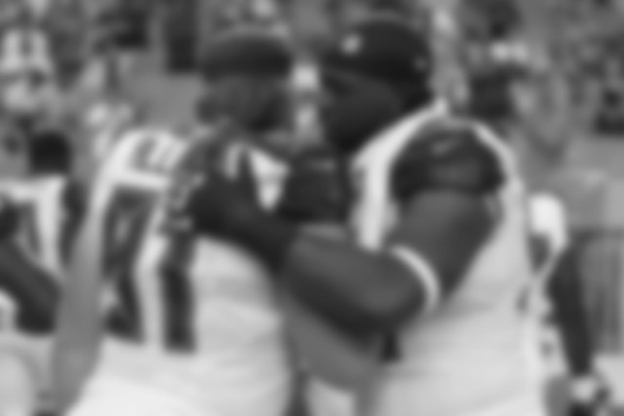 DT Beau Allen #91 and DT Gerald McCoy #93