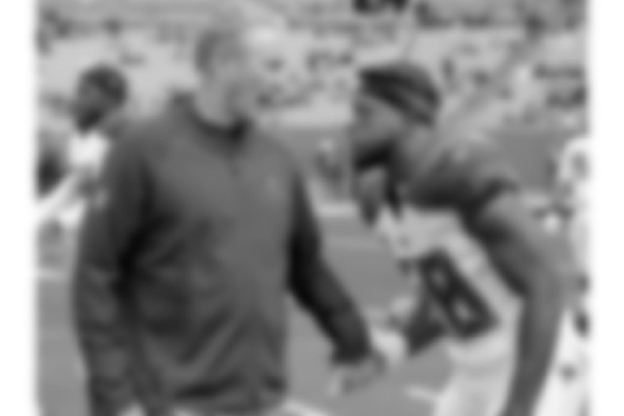HC Dirk Koetter and LB Kwon Alexander