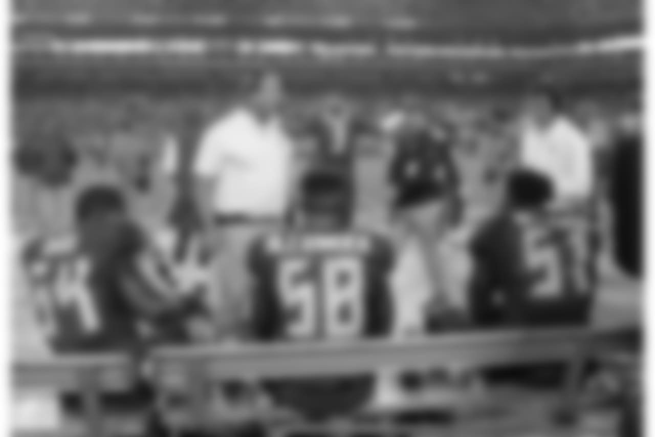 LB Lavonte David, LB Kwon Alexander and LB Kendell Beckwith