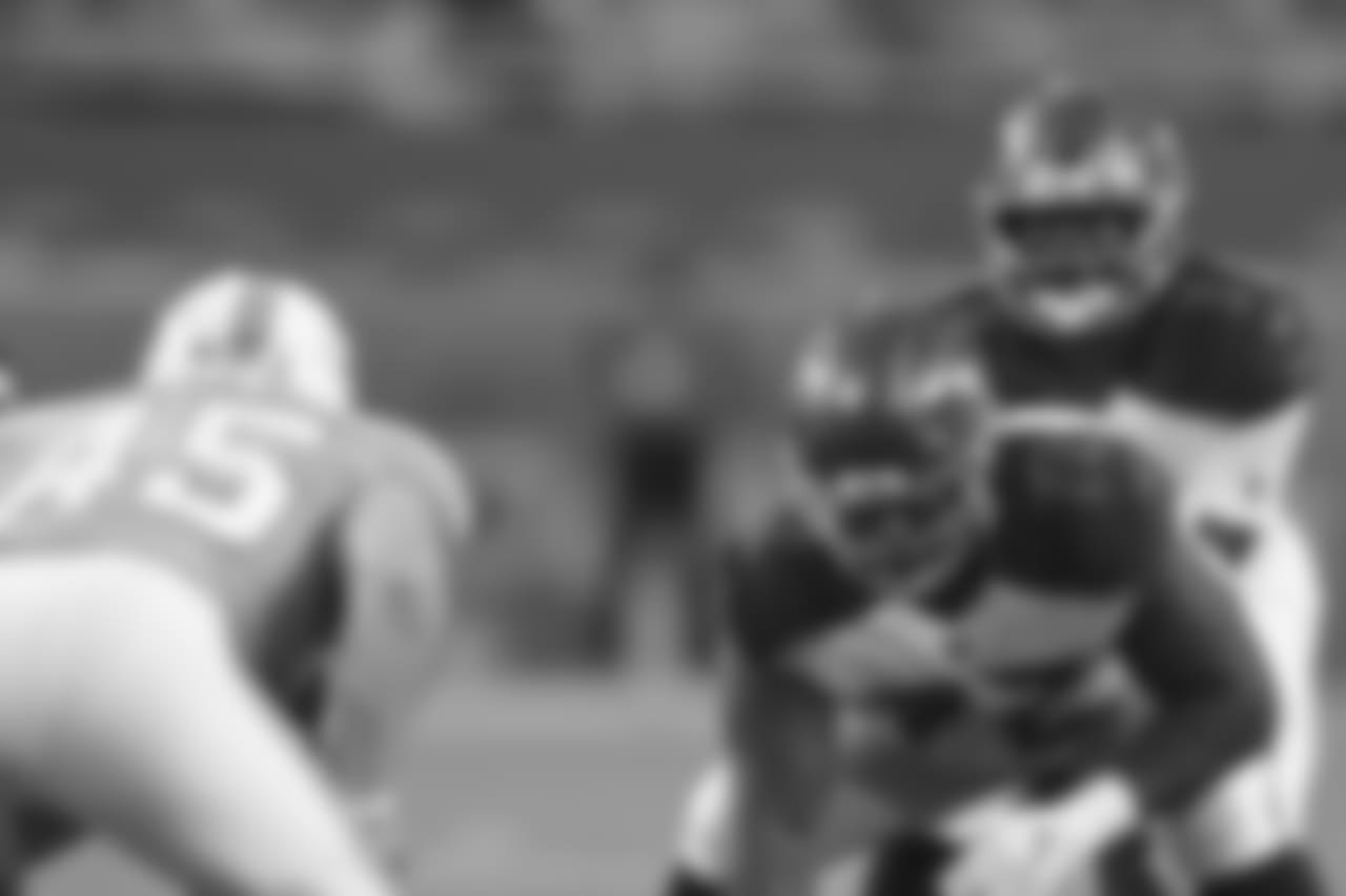 OL Adam Gettis #72 and QB Jameis Winston #3