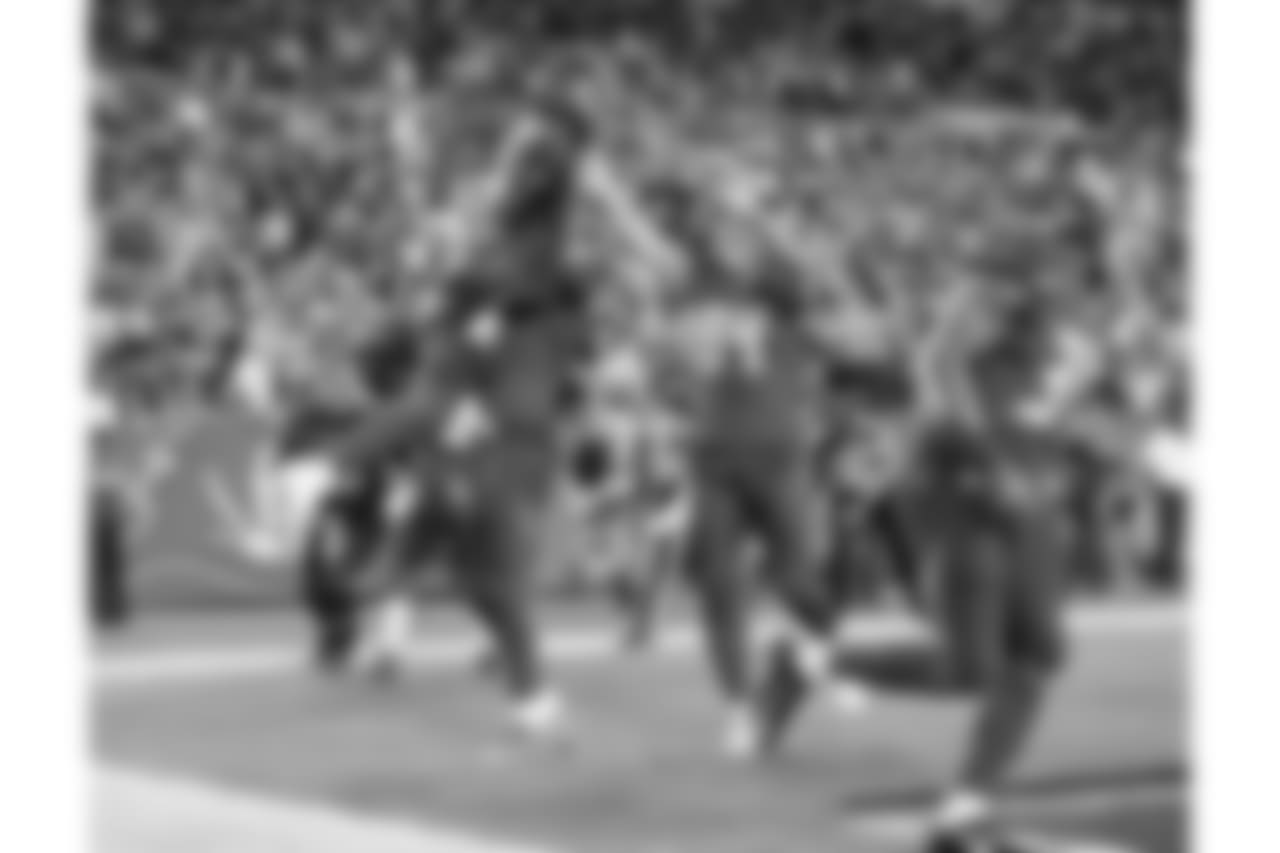 WR Chris Godwin, QB Jameis Winston, TE Cameron Brate and RB Charles Sims
