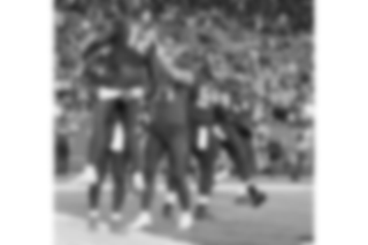 QB Jameis Winston, WR Chris Godwin, TE Cameron Brate and G/T Kevin Pamphile