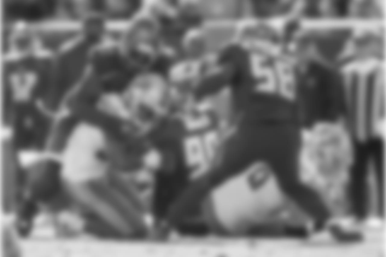 DE Robert Ayers and LB Kwon Alexander