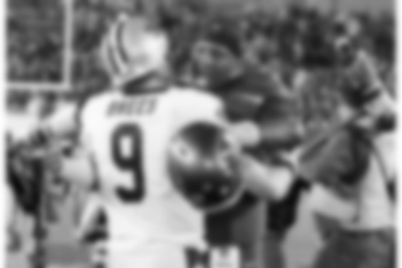 Saints QB Drew Brees and QB Jameis Winston