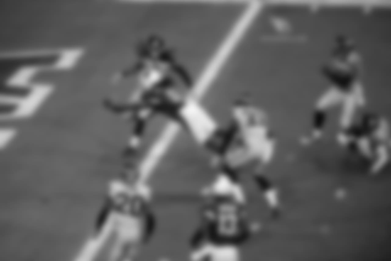 Images of Cardinals wide receiver Larry Fitzgerald, who turned 33 on Wednesday