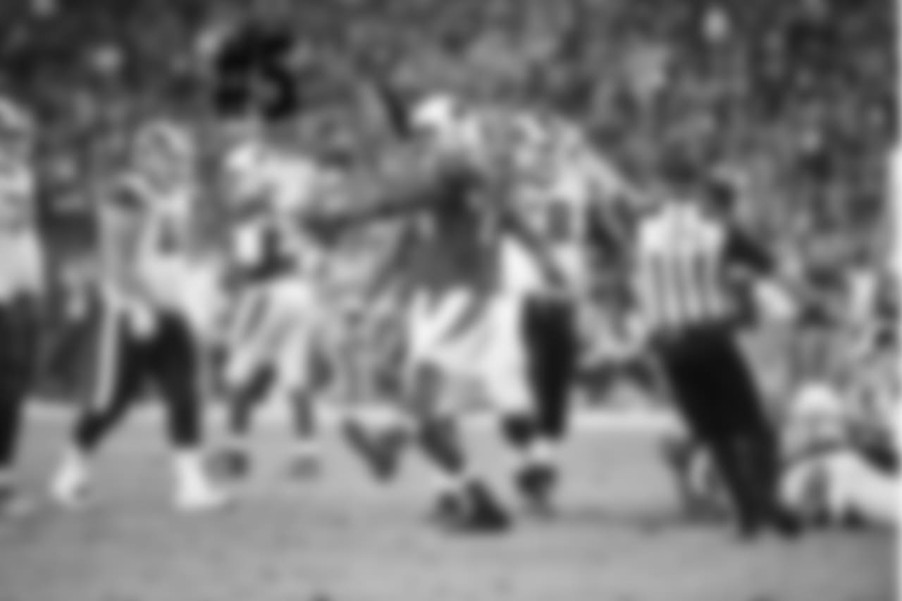LB Chandler Jones celebrates a sack
