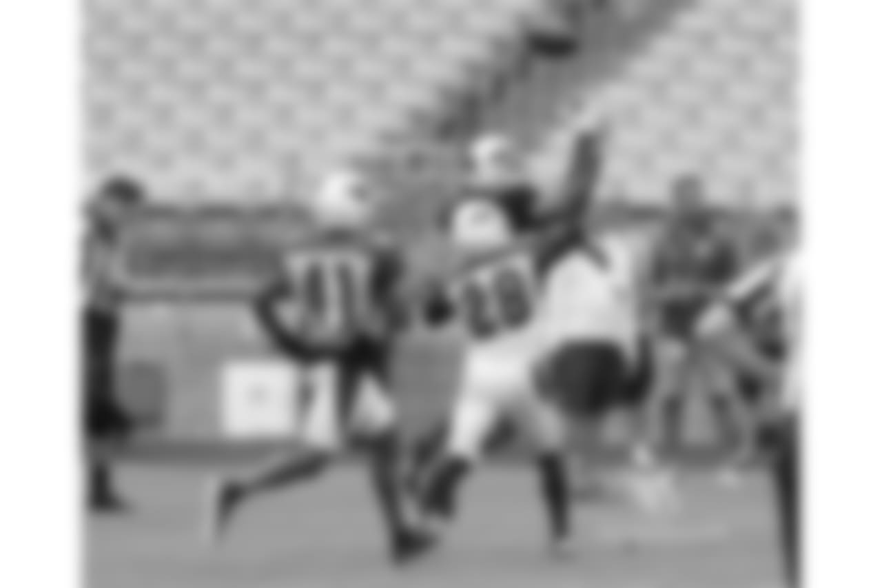 WR Larry Fitzgerald hauls in a TD catch
