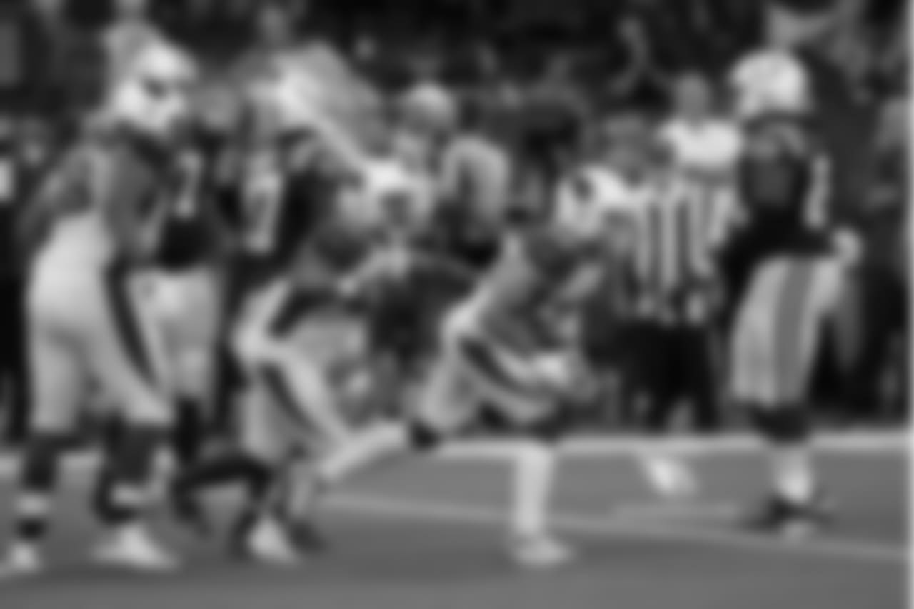 S Tyrann Mathieu's overtime interception against the Colts