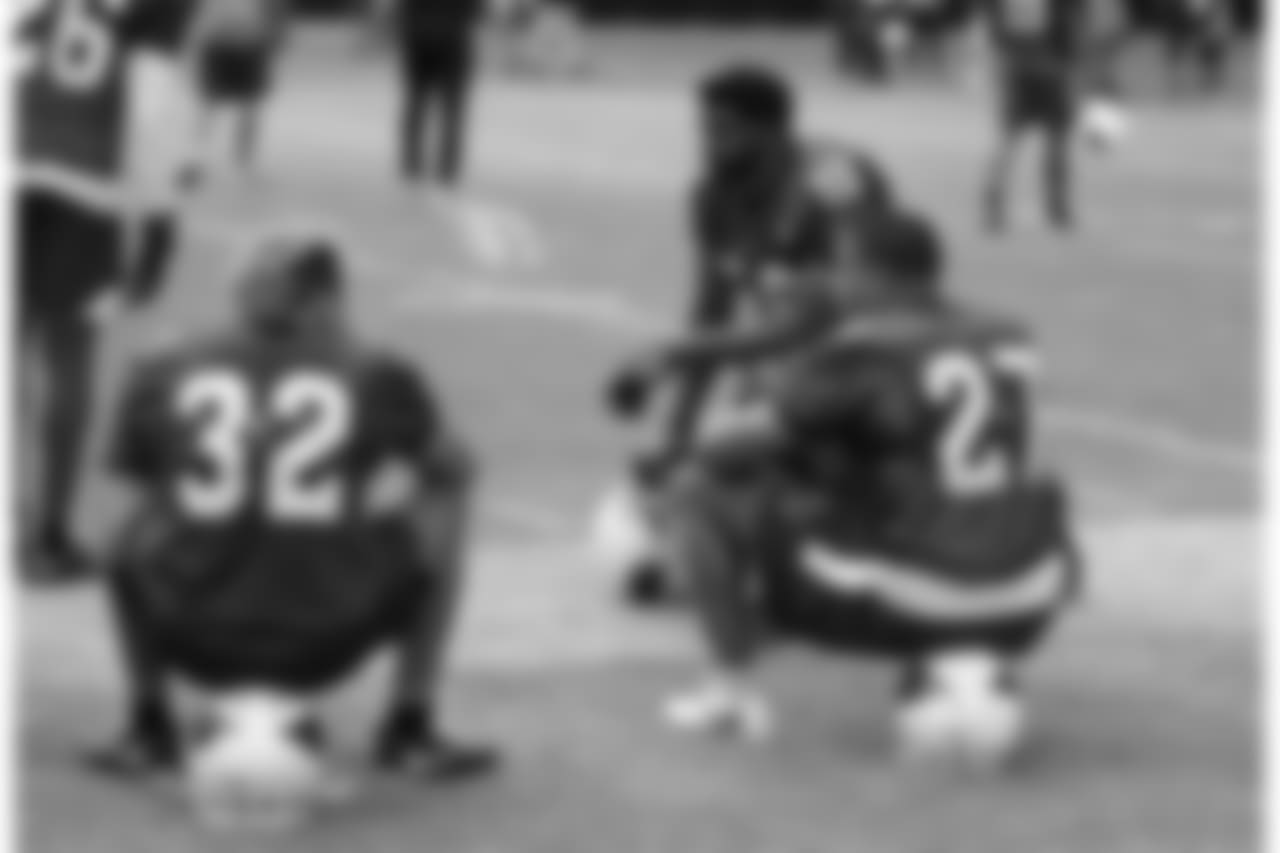 S Tyrann Mathieu, LB Karlos Dansby and S Tyvon Branch