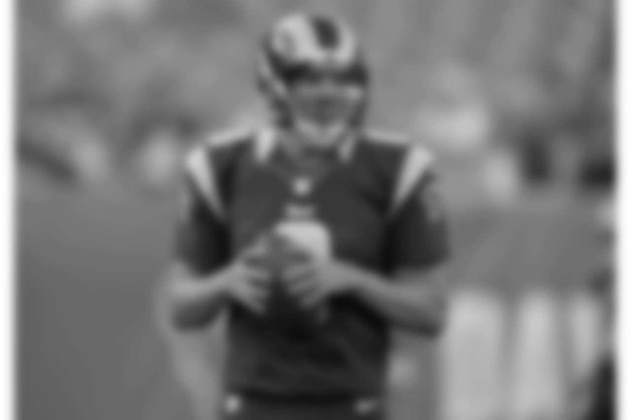Sam Bradford with the Rams