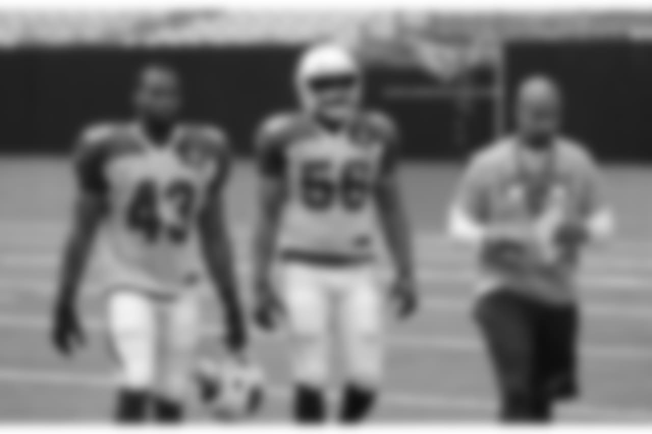 Day 13: LB Haason Reddick (left), LB Karlos Dansby