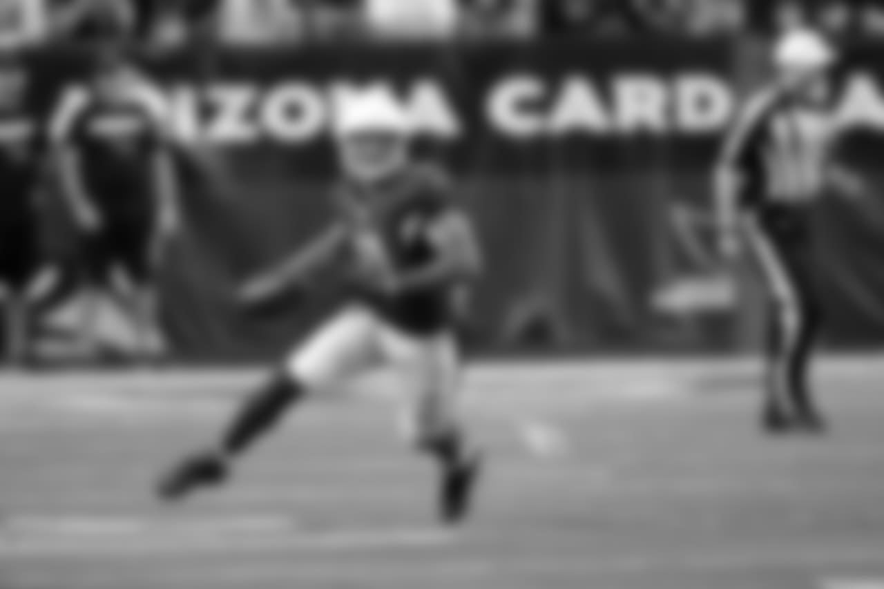 Images of Cardinals wide receiver Larry Fitzgerald, who turned 33 on Wednesday