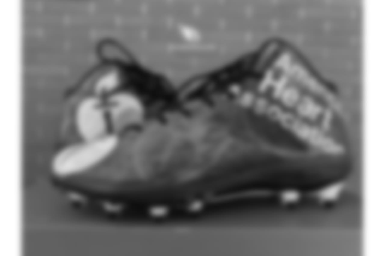 OL Evan Boehm will be wearing his cleats in honor of the American Heart Association. His father and grandfather have cardiomyopathy.