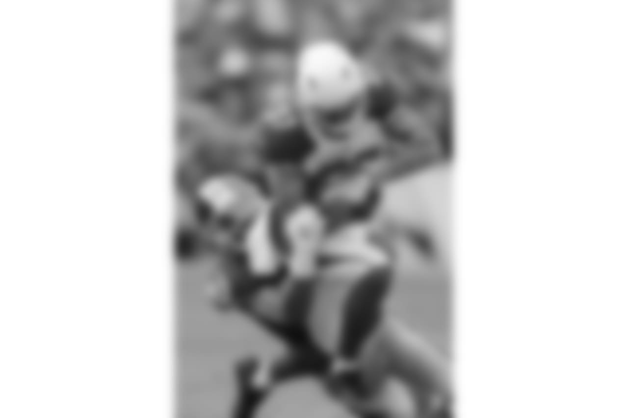 Cardinals RB D.J. Foster charges forward