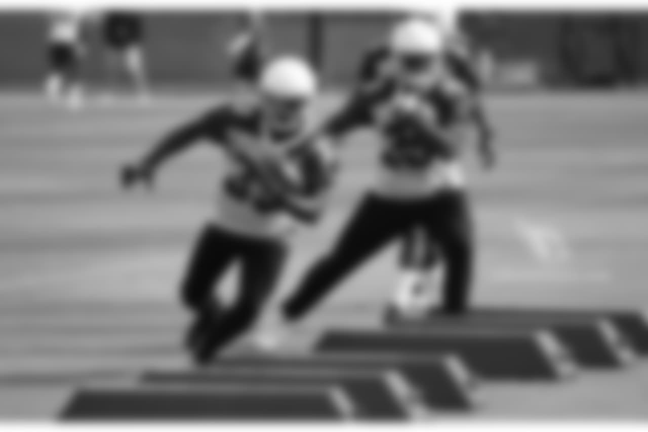 RB Kerwynn Williams (left) and RB Elijhaa Penny