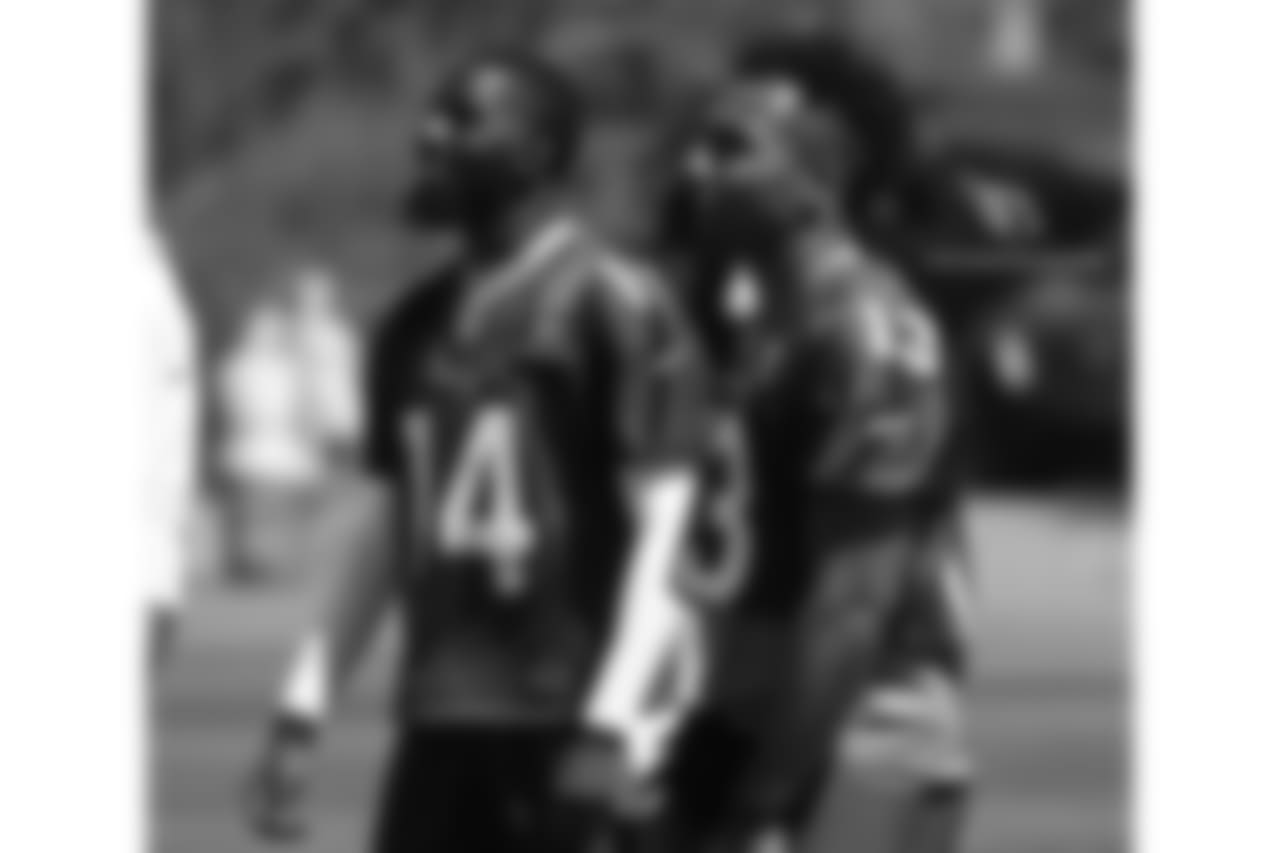 WRs J.J. Nelson and Christian Kirk