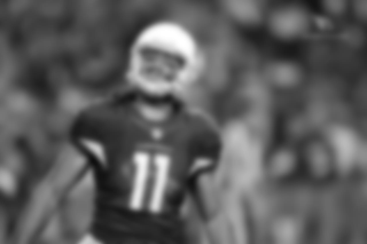 Images of Cardinals wide receiver Larry Fitzgerald, who turned 33 on Wednesday