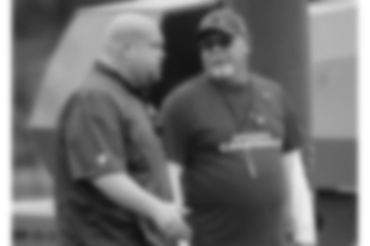 With GM Steve Keim in 2016