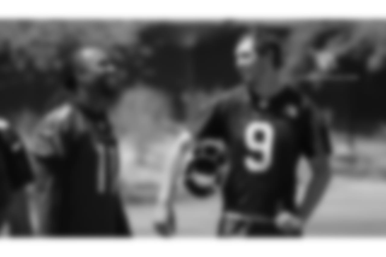 WR Larry Fitzgerald and QB Sam Bradford