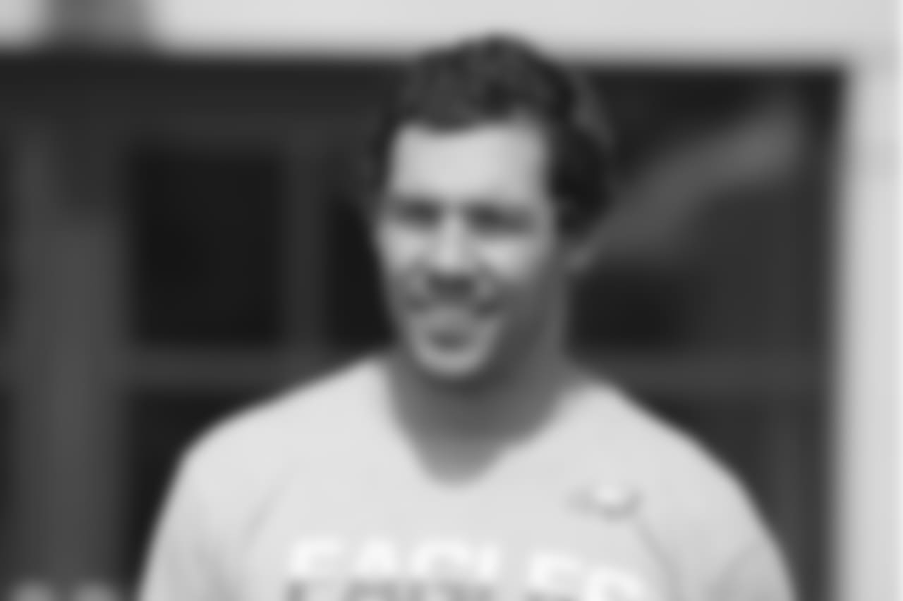 Sam Bradford with the Eagles