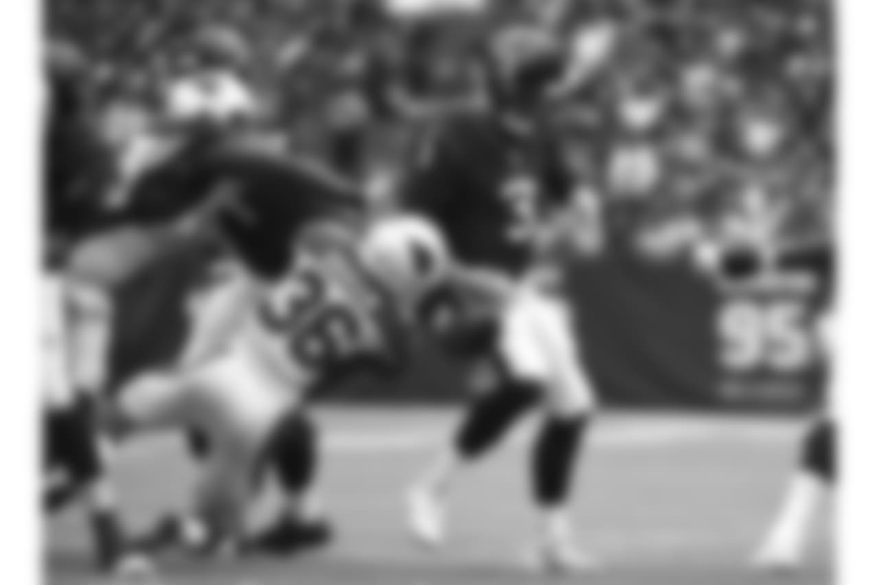 S Budda Baker's strip-sack on Houston QB Tom Savage