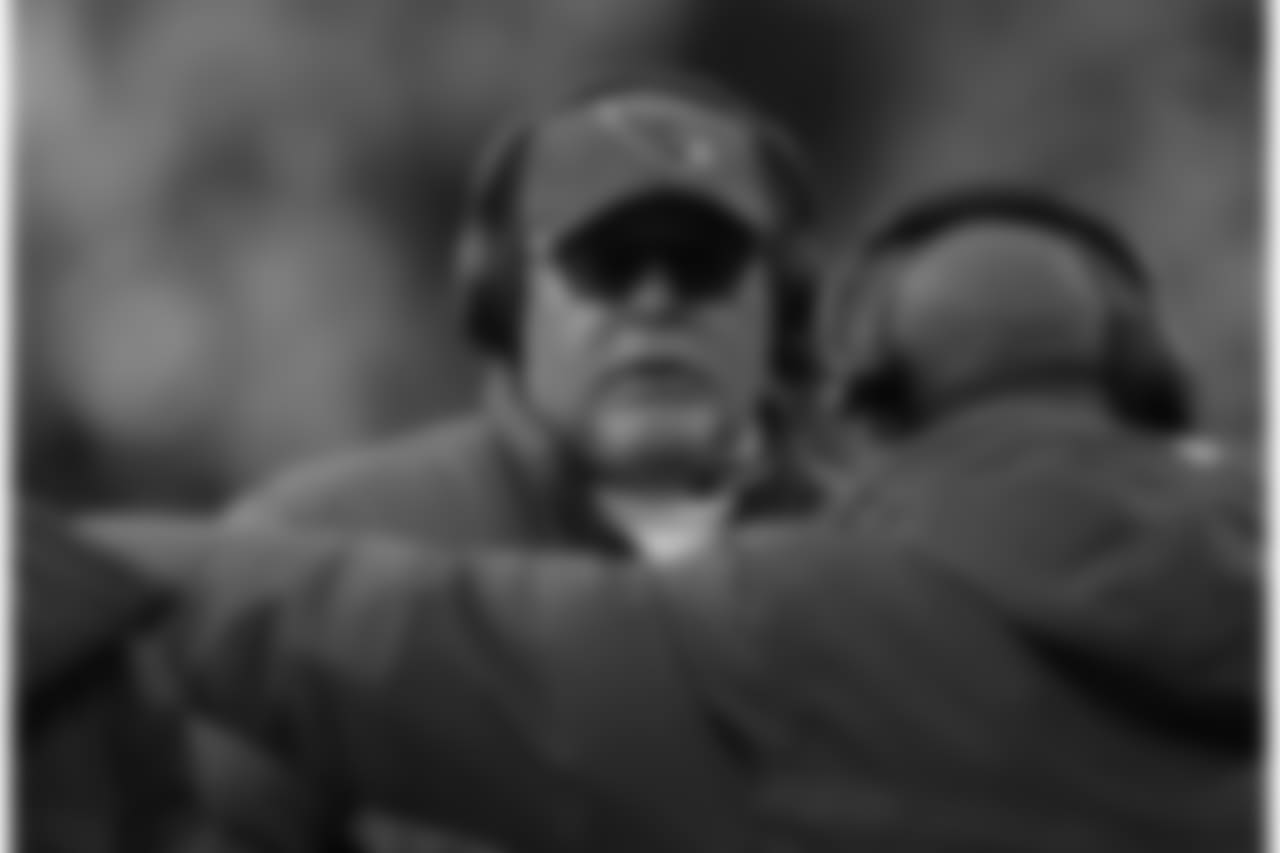 Head coach Bruce Arians