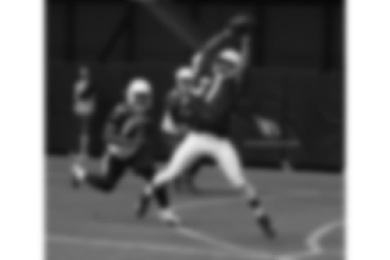 Day 2: RB David Johnson with the catch