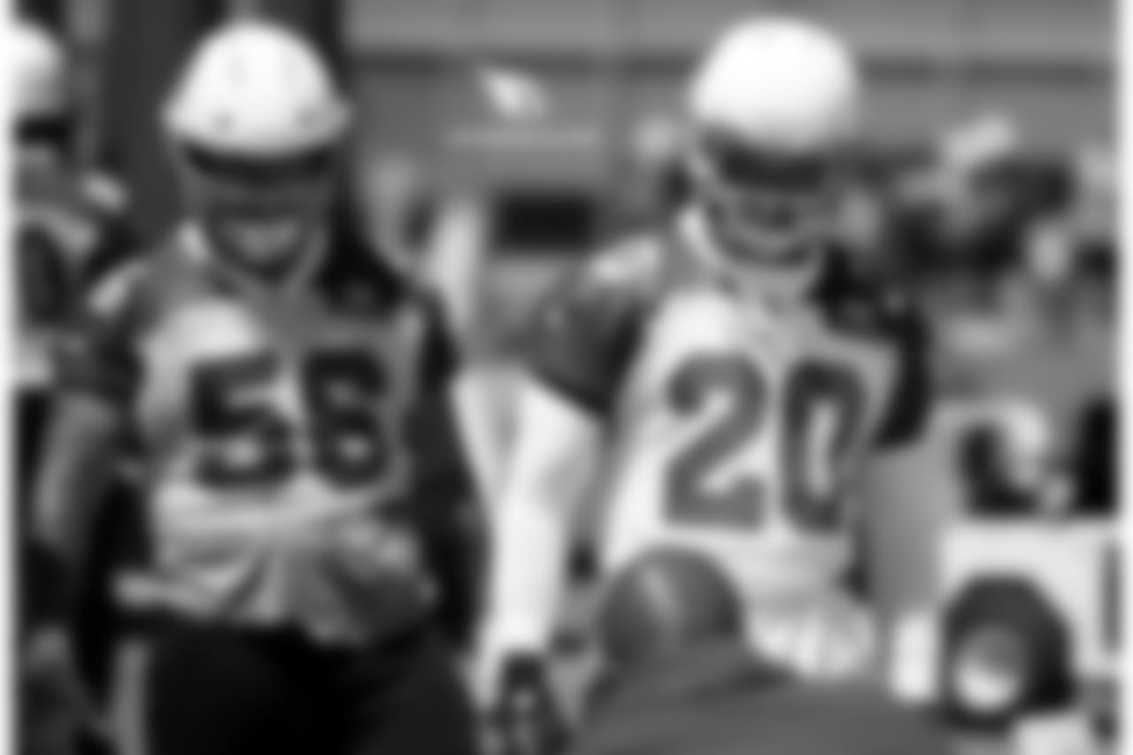 LB Scooby Wright (left) and LB Deone Bucannon