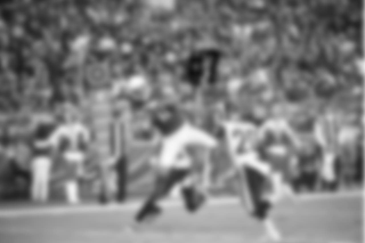 WR Larry Fitzgerald hauls in a touchdown pass