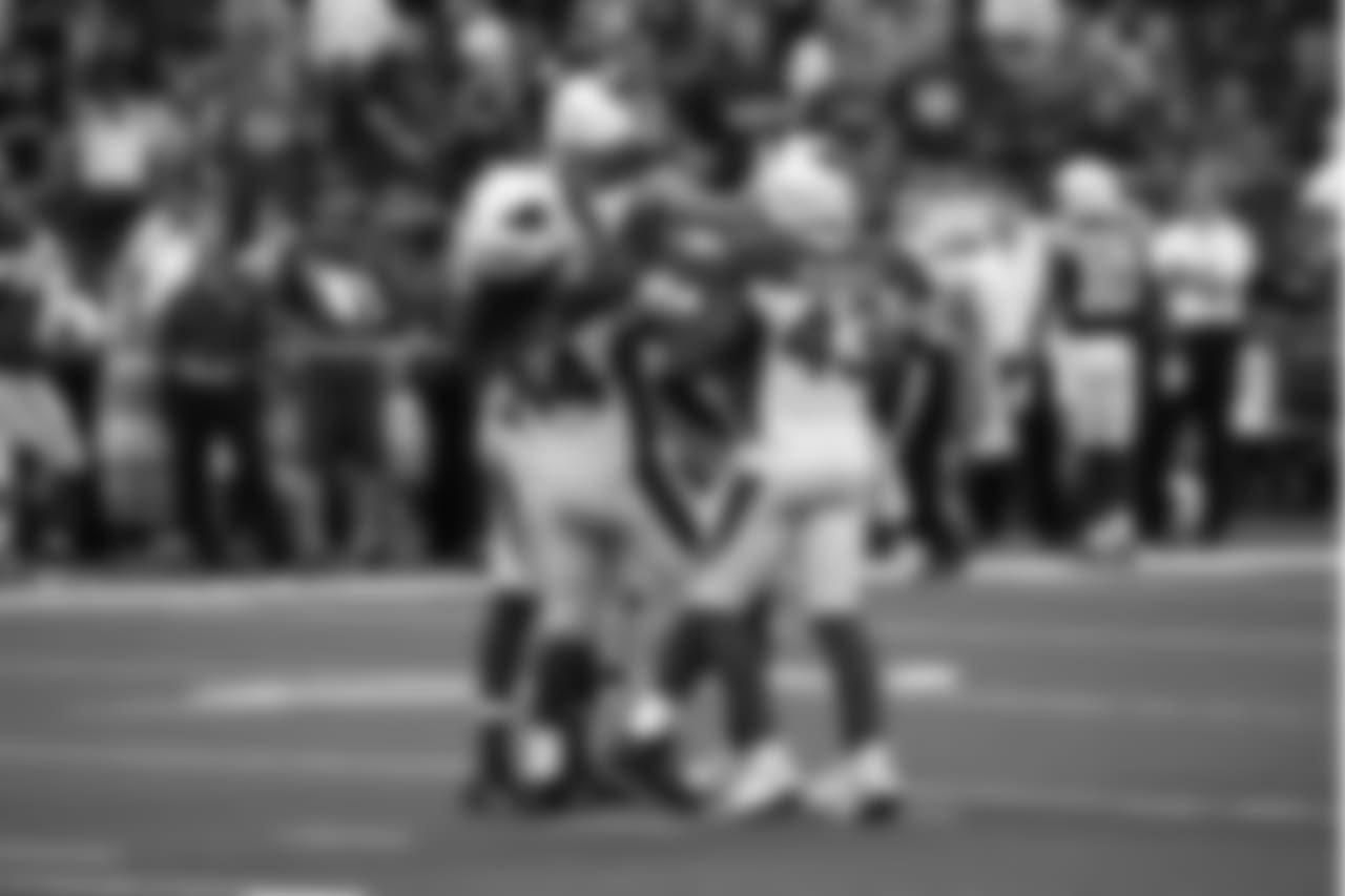 S Tyrann Mathieu's overtime interception against the Colts