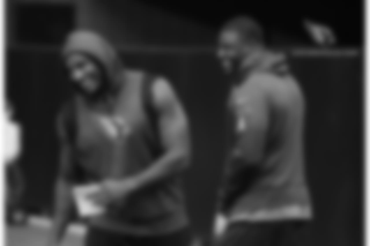 $LB Deone Bucannon and scout Adrian Wilson