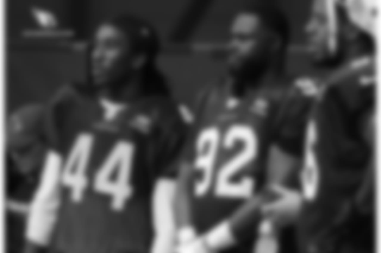 LB Markus Golden (left) and DT Frostee Rucker