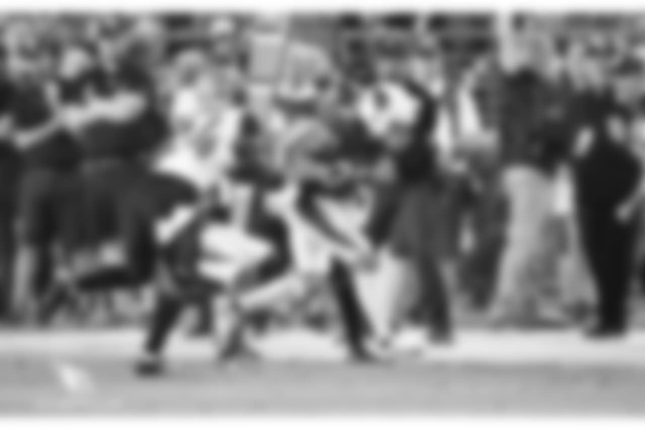 S Tyrann Mathieu: Two interceptions