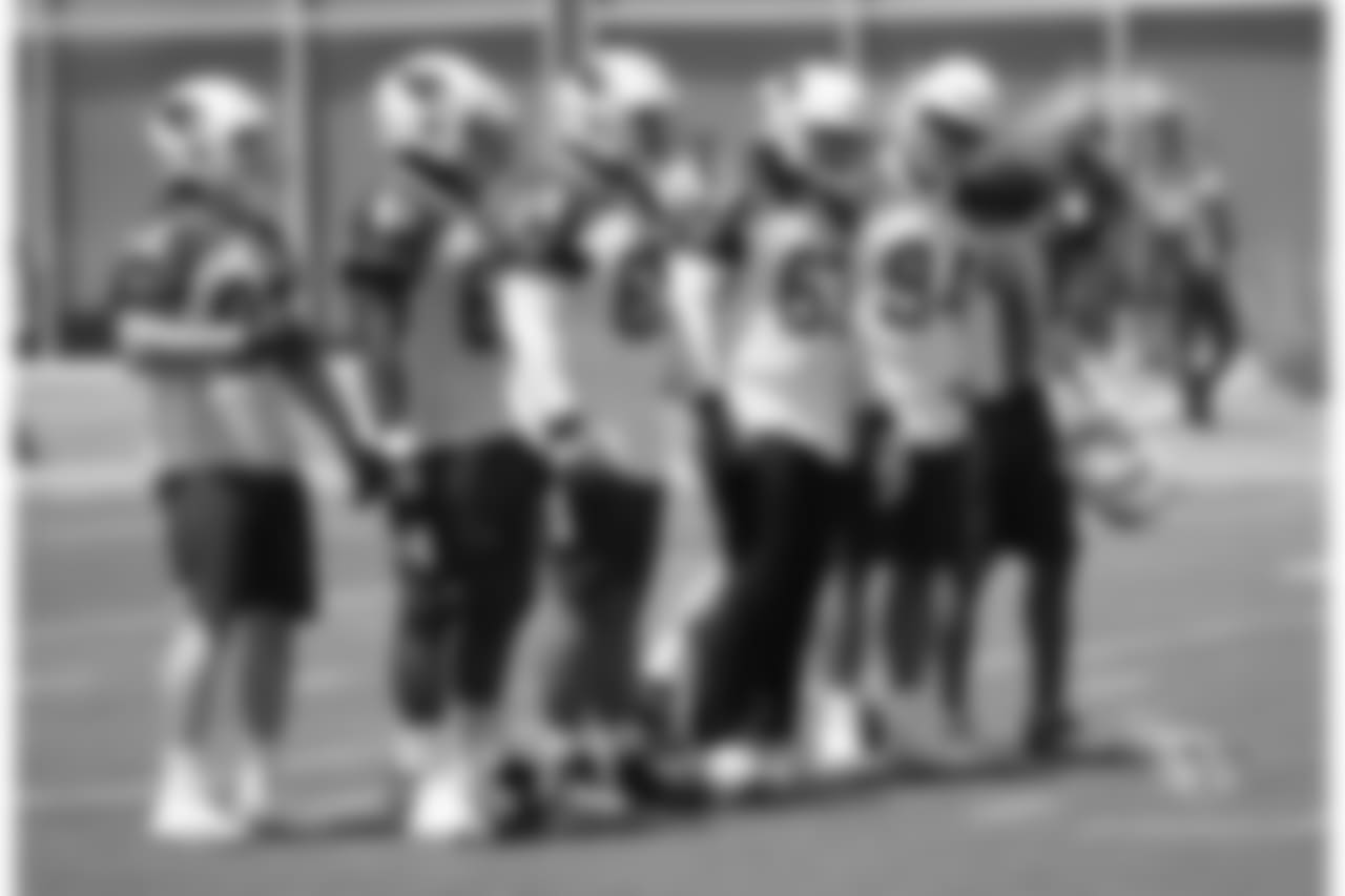 Defense gets ready for the play