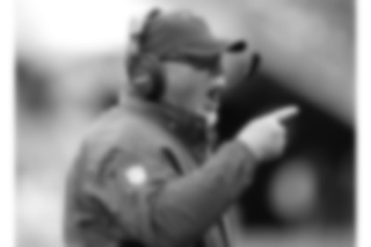 Fired up on the sideline