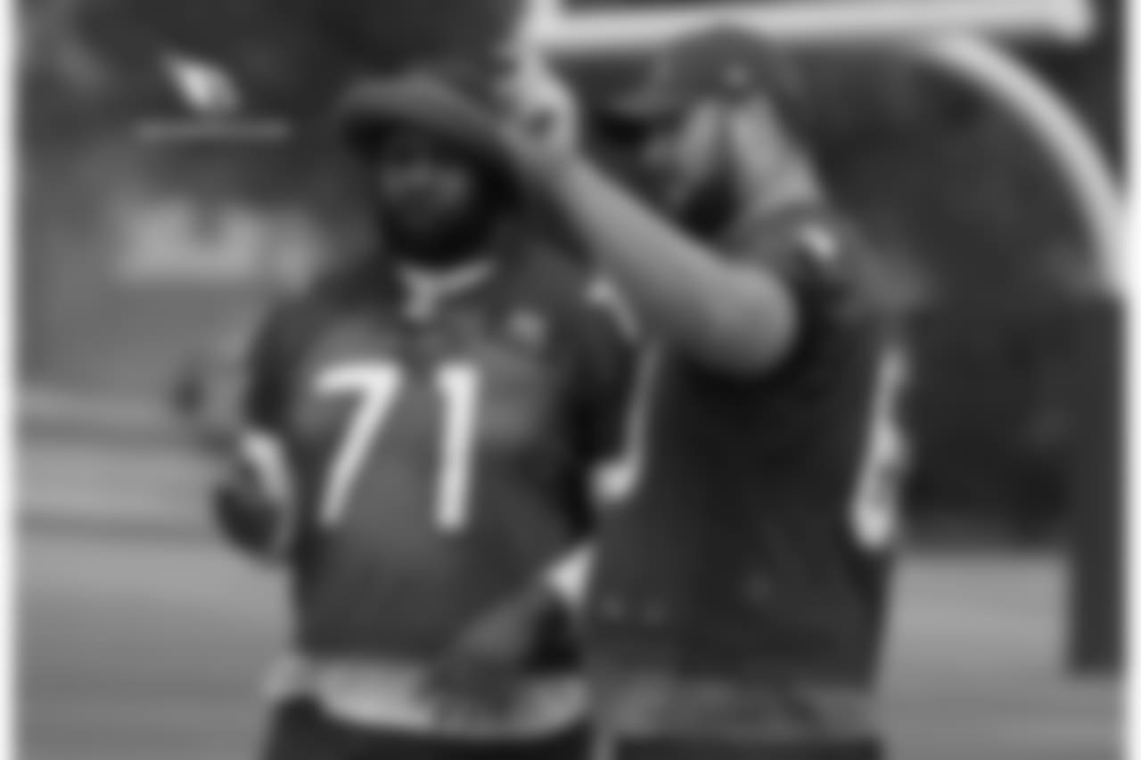 T Andre Smith (left) and T Will Holden