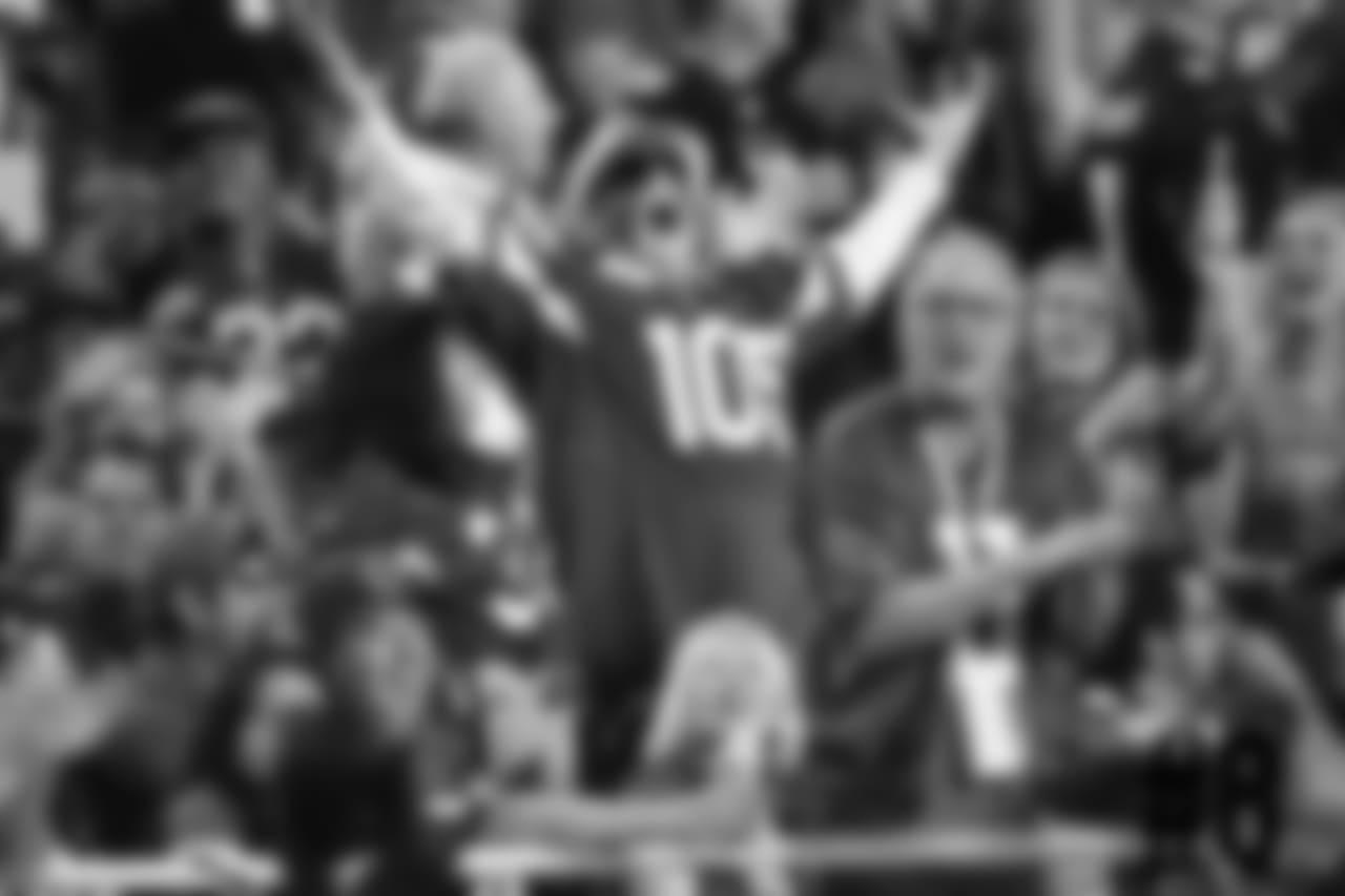 A Cardinals fan in the crowd