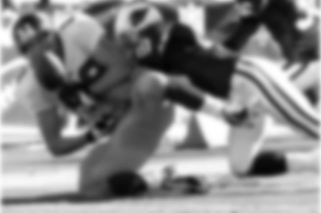 S Pat Tillman forces an incompletion in 2001