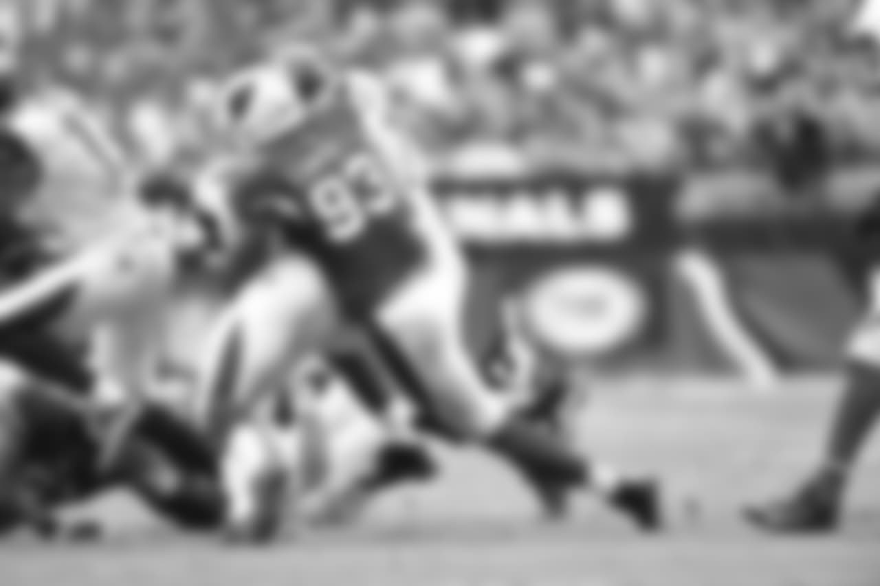 Campbell with the sack this year