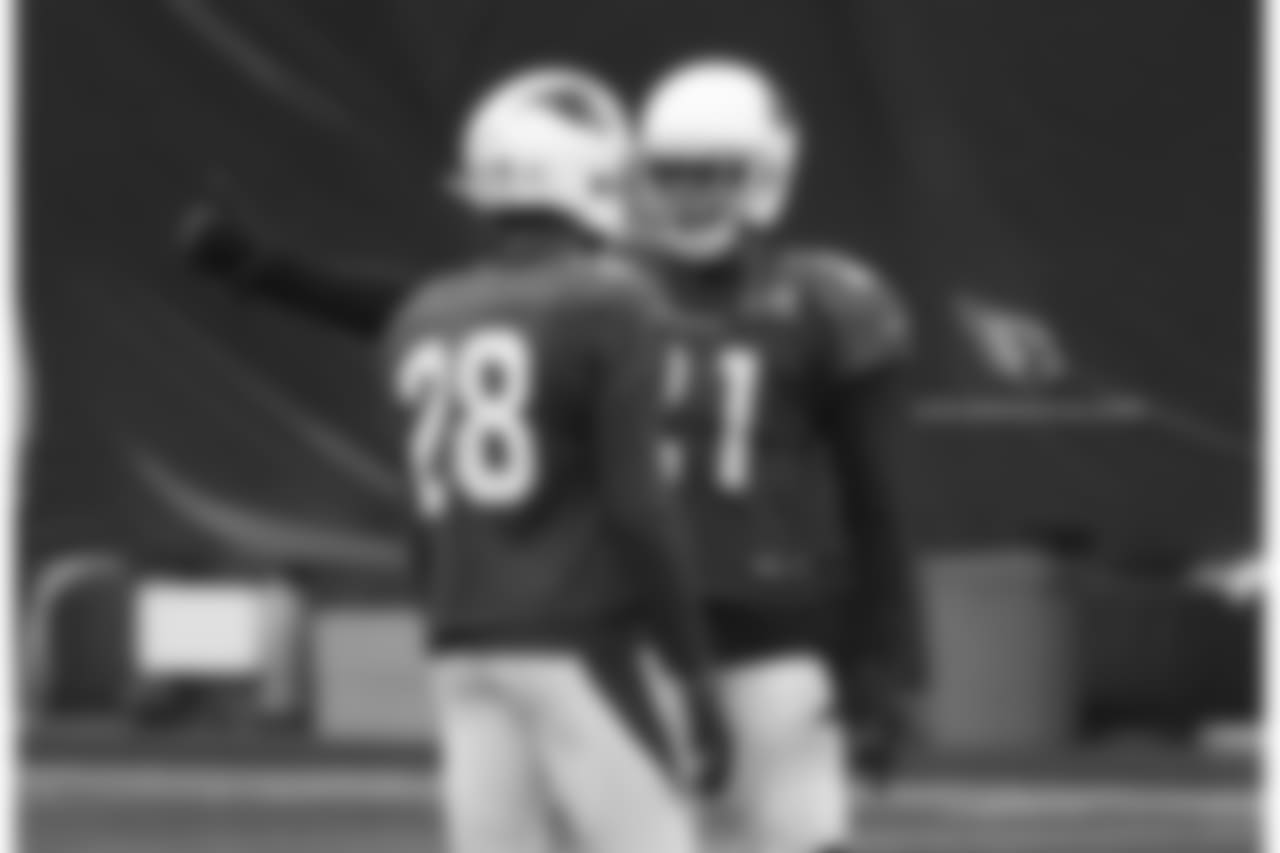 CBs Justin Bethel (28) and Patrick Peterson