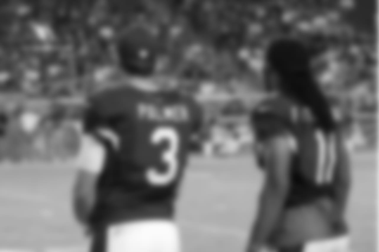 With Larry Fitzgerald