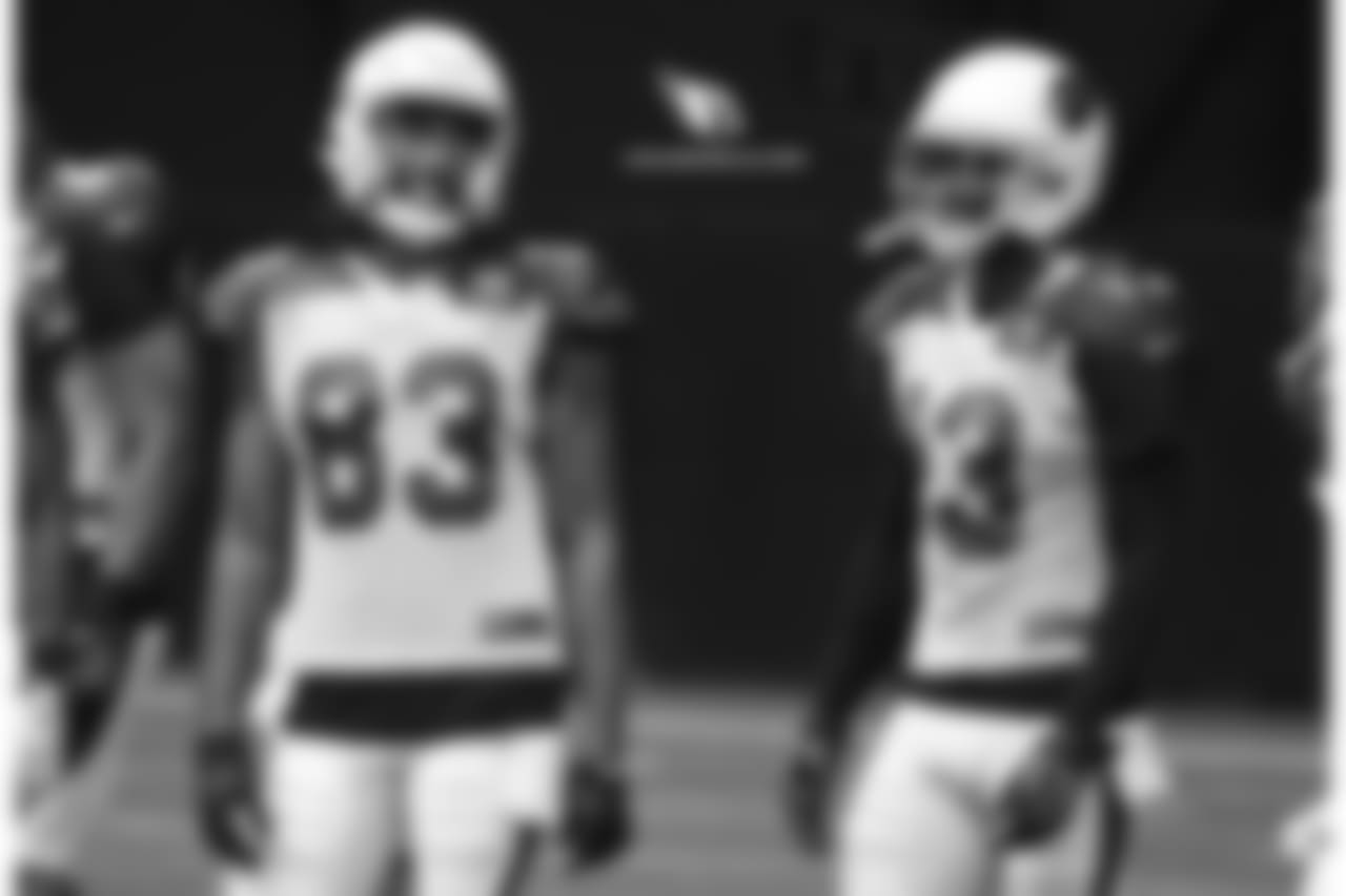 WR Aaron Dobson (left) and WR Jaron Brown