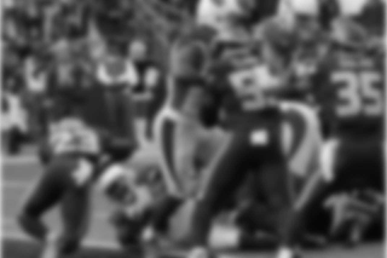 RB David Johnson gets in the endzone for one of his three touchdowns on the day