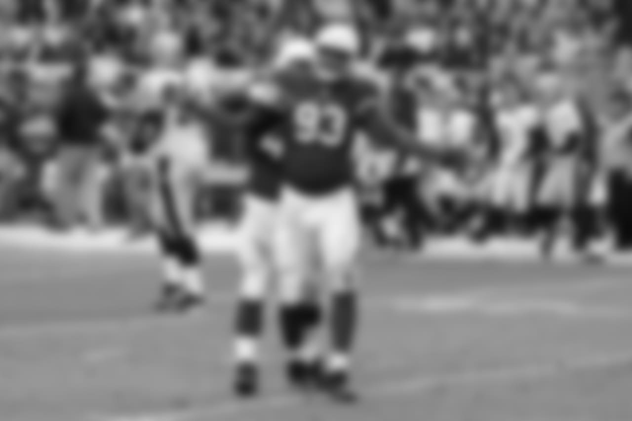 Campbell after his touchdown against the Saints this year