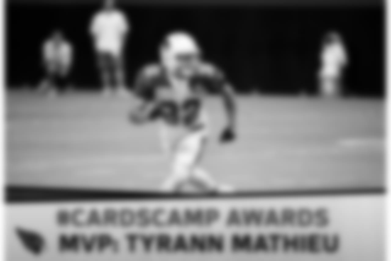S Tyrann Mathieu was never quite right in 2016 as he continued to recover from a torn ACL. He was back to his All-Pro form in camp, picking off numerous passes and blanketing receivers consistently.