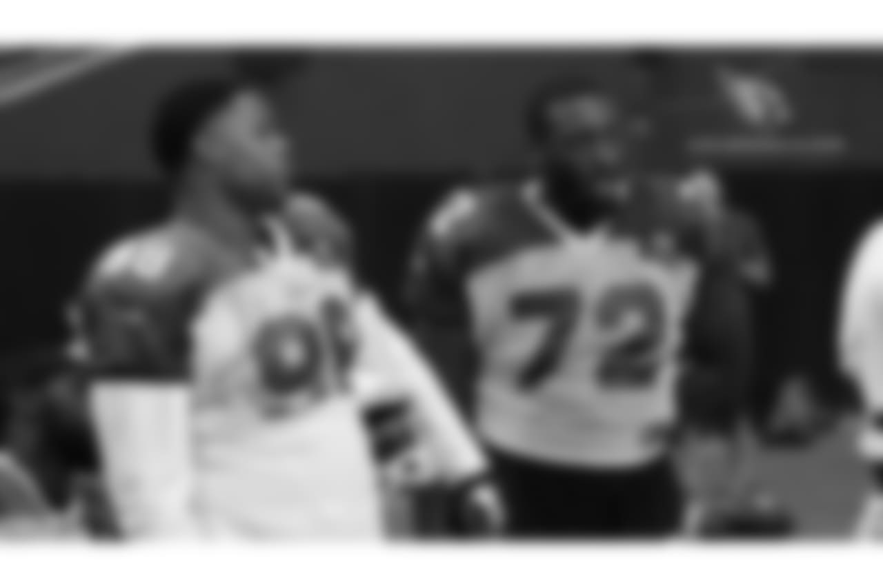 DTs Corey Peters and Olsen Pierre