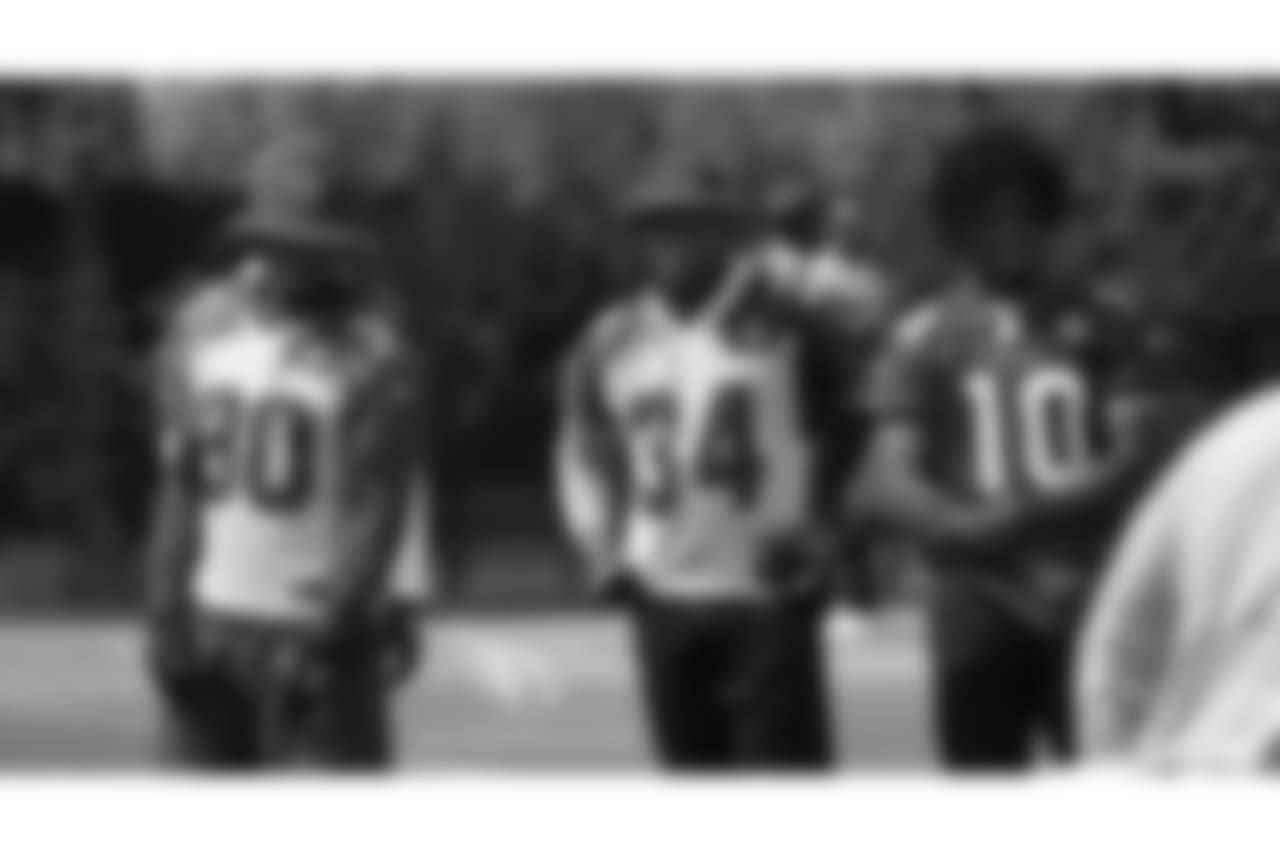 S Rudy Ford, S Harlan Miller and WR Chad Williams