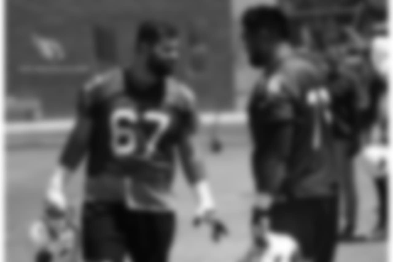 G Justin Pugh and G Mike Iupati