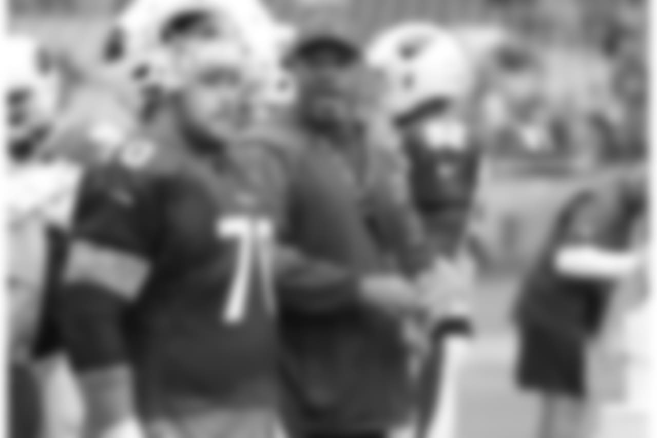 OC Harold Goodwin yells instructions