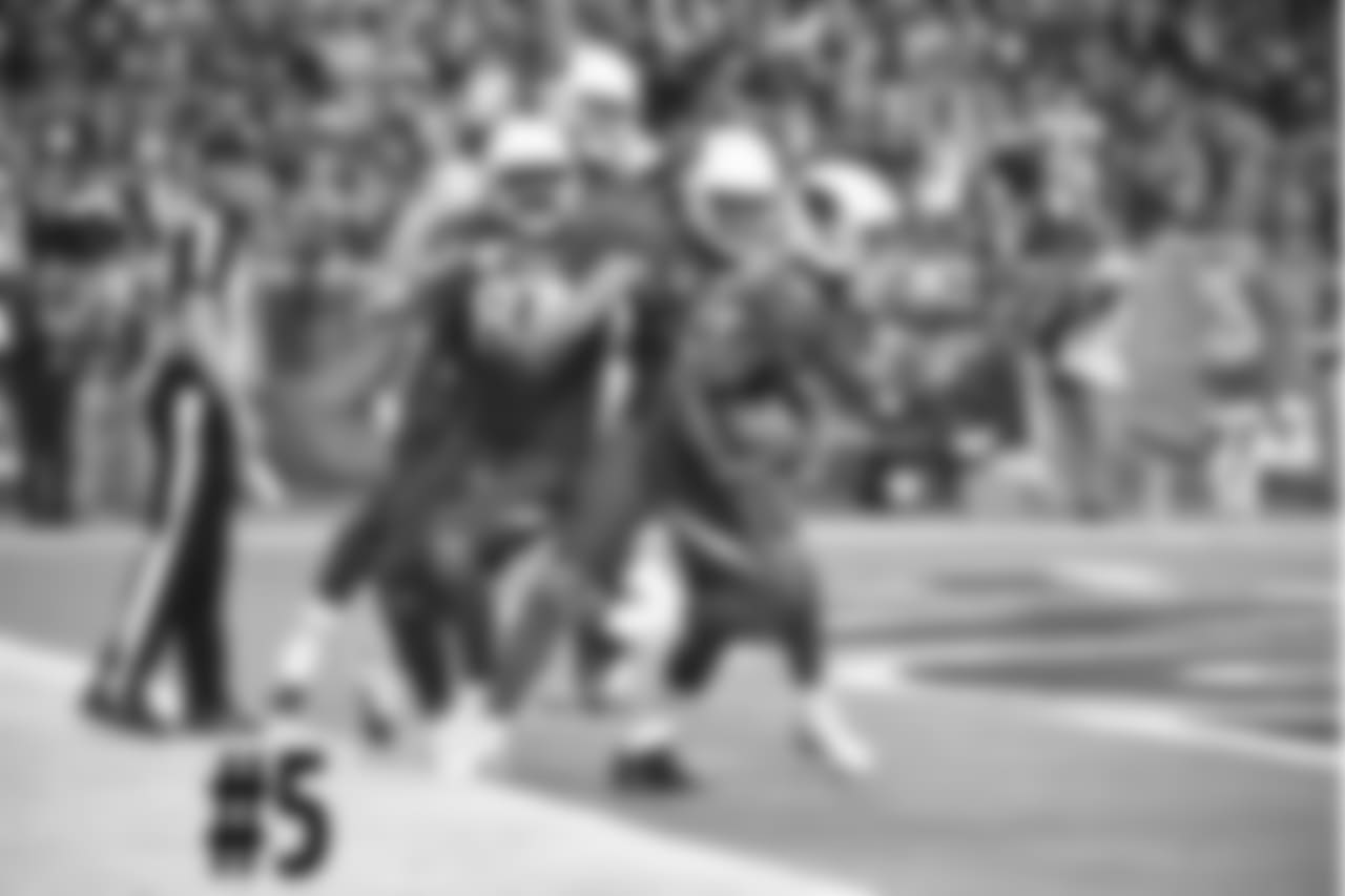 WR John Brown enjoying his touchdown catch